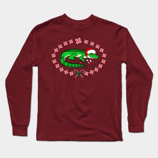 Peppermint Gator Long Sleeve T-Shirt